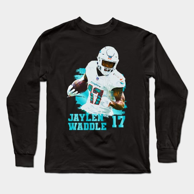 Jaylen waddle Long Sleeve T-Shirt by Aloenalone